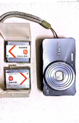 Sony Cyber-shot Digital Camera (16.1 MP) + অতিরিক্ত ব্যাটারি